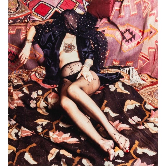 Anne Sager (American, 1930-2024), Reclining Female Figure, Color Photograph, Chromogenic Print, from the "Women Over 50"...