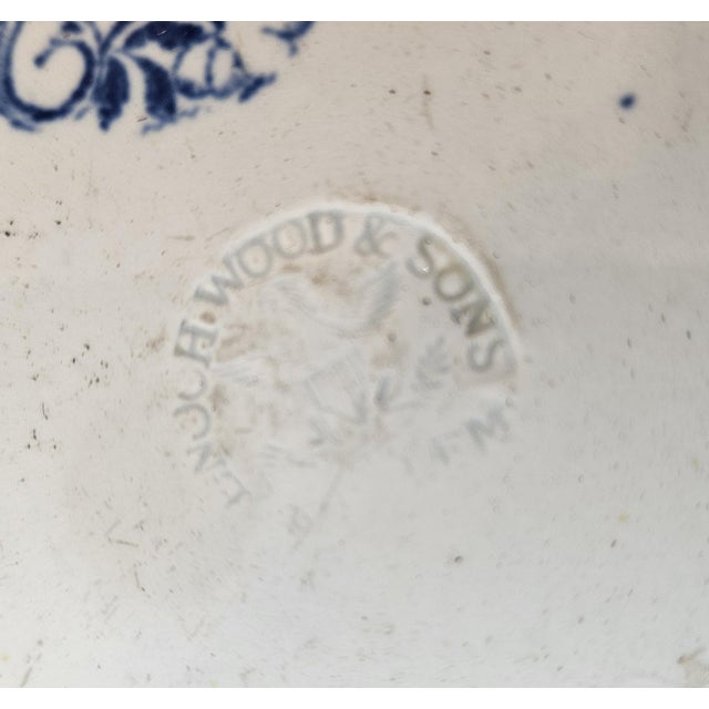 Early 18th Century Regency Soup Bowl by Enoch Wood & Sons For Sale - Image 10 of 12