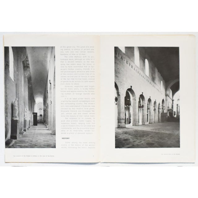 1938 Italian Travel and Tourism Pamphlet, Syracuse For Sale - Image 4 of 4