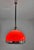 Orange Vintage Space Age Hanging Lamp, 1970s For Sale - Image 8 of 9