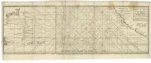 Antique Map of the Pacific Ocean by Anson, 1765