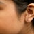 Haus of Brilliance 10K Yellow Gold 1/10 Cttw Diamond 'T' Initial Stud Earring For Sale - Image 4 of 5