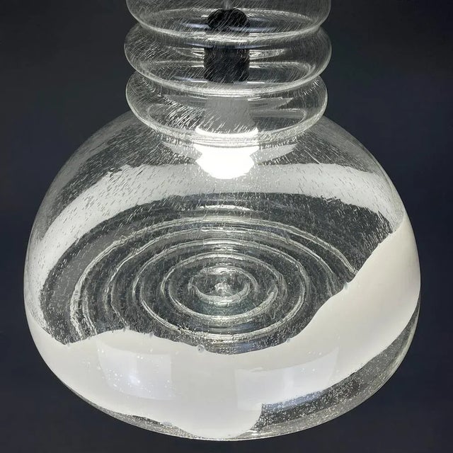 Murano Glass Pendant Lamp, Italy, 1960s For Sale - Image 4 of 13