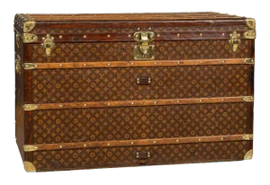 20th Century Malle Haute in Monogram Canvas from Louis Vuitton, France, 1910s