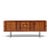 Mid-Century Modern Hans Wegner for Ry Møbler Ry-25 President Mid Century Rosewood Credenza With Hutch For Sale - Image 3 of 12