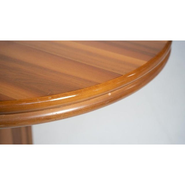 Large Mid-Century Modern Dinning Table in Wood, Italy, 1970s For Sale - Image 11 of 12