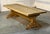 Large French Oak Farmhouse Dining Table, 1920 For Sale - Image 9 of 18
