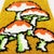 Mid-Century Modern Toadstool Wall Hanging, Great Britain, 1970s For Sale - Image 3 of 8