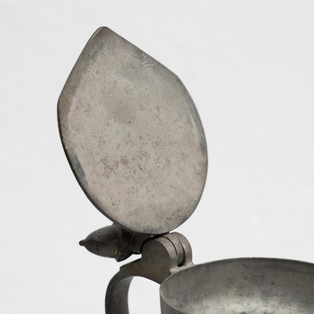 Vintage Traditional Metal Lidded Jug, 1970s For Sale - Image 12 of 18