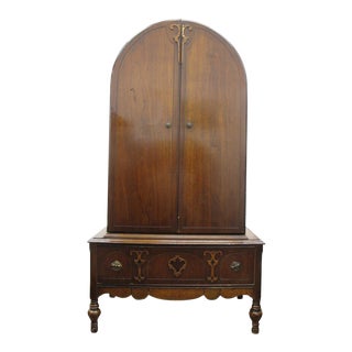 Art Deco Domed Top Wardrobe For Sale