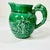 1930s Vintage Boho Chic English Rustic European Wedgwood Majolica Hunting Motif Pitcher For Sale - Image 6 of 16
