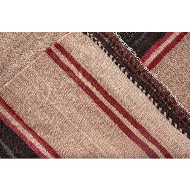 Doris Leslie Blau Vintage Turkish Kilim Rug For Sale - Image 9 of 9