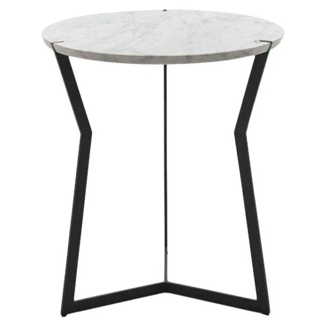 Stone Carrara Marble Star Side Table by Olivier Gagnère For Sale - Image 7 of 7