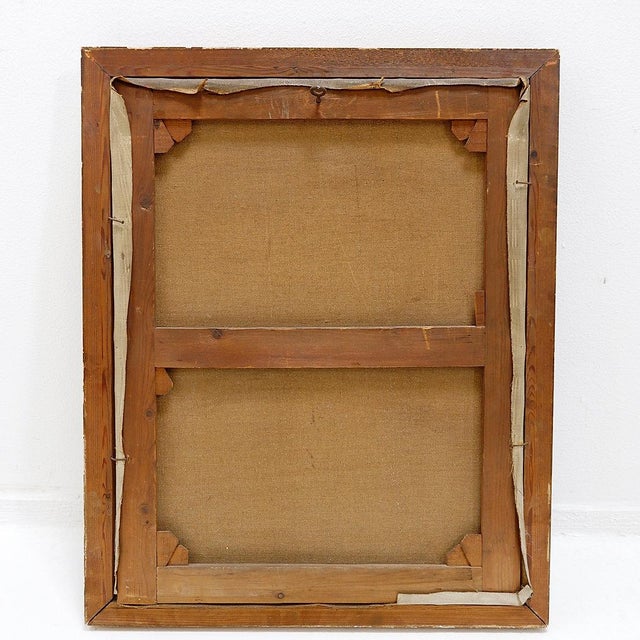 Max Moreau, Portrait of an Ancestor, 1924, Oil on Canvas For Sale - Image 13 of 14