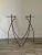 Gothic Pair of Vintage European Forged Iron Candlesticks For Sale - Image 3 of 7