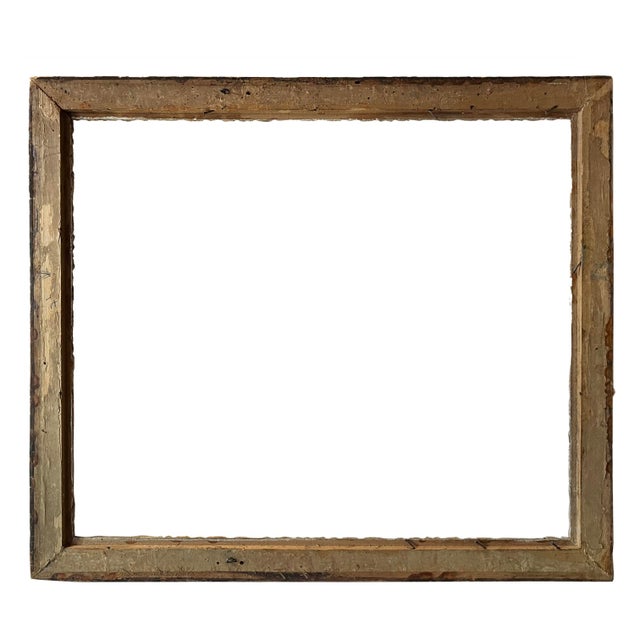 Victorian Antique Victorian Carved Giltwood Frame For Sale - Image 3 of 6