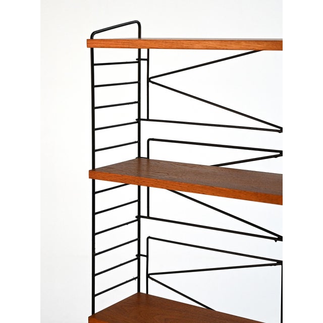 1960s Scandinavian Hylla Bookcase by Kajsa and Nils Nisse Strinning for String, 1960s For Sale - Image 5 of 9