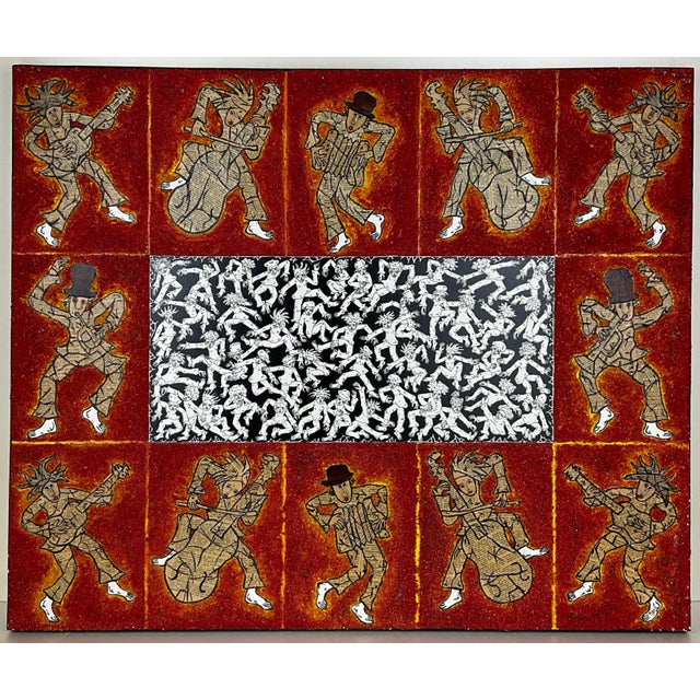 Oil on Canvas Painting by Jean-Baptiste Rigail For Sale In Miami - Image 6 of 7