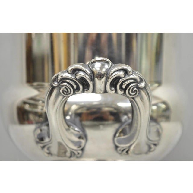 Leonard Vintage Leonard Silver Plated Trophy Cup Urn Champagne Chiller Bar Ice Bucket For Sale - Image 4 of 13