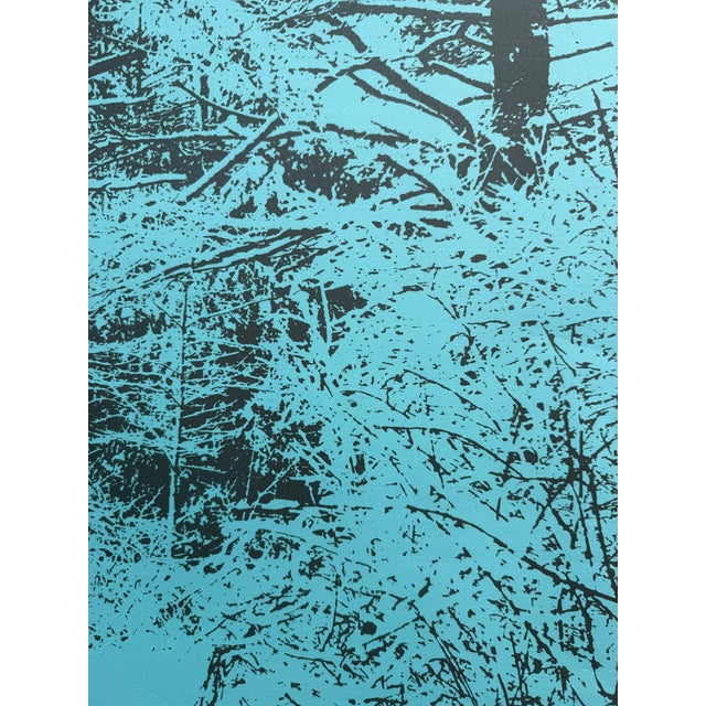 Paper Albert Frank Quinlan Limited Edition Color Lithograph "Wet Snow" 1975 For Sale - Image 7 of 13