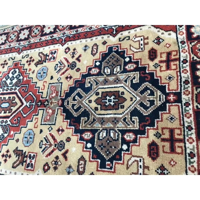 1960s Vintage Turkish Sparta Rug For Sale - Image 5 of 12