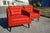 Mid-Century Modern Satin Chairs - A Pair For Sale - Image 4 of 6
