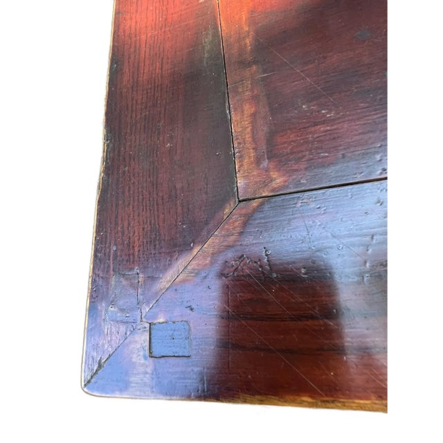 Chinese Antique Pair of Mahogany Lacquer Cabinets For Sale - Image 10 of 10