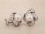 Contemporary The Beach Plum: White Gold Pearl and Diamond Ear Clips, 2 Pieces For Sale - Image 3 of 11