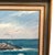 Modern Vintage Framed Seascape Painting Oil on Canvas by Michael Stoffa, 29" X 24" For Sale - Image 3 of 11