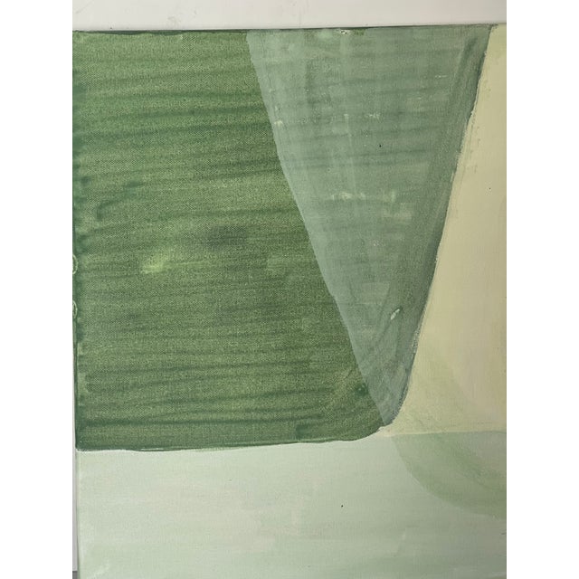 2000 - 2009 Abstract Modern on Canvas Overlaping Spaces For Sale - Image 5 of 7