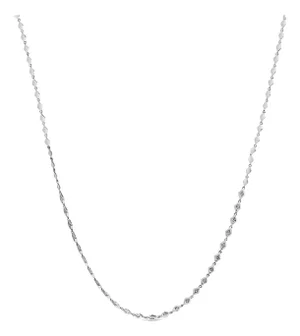 Sterling Silver 3/8 Cttw Diamond Marquise Station Necklace