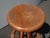 Antique Industrial Adjustable Swivel Oak Drafting Stool Barstool 1of3 ~ # 2 For Sale - Image 4 of 17