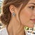 Mid 20th Century Mid-Century Sterling Georg Jensen #108 Blossom Clip Earrings For Sale - Image 5 of 5