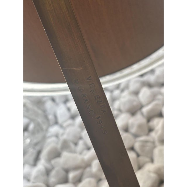 Murano Glass Table Mirror, 1949 For Sale - Image 10 of 11