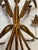 1950s Vintage Nora Fenton Tole Sheath of Wheat Candle Wall Sconce For Sale - Image 5 of 7