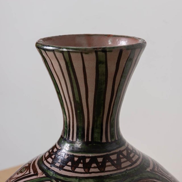 Ceramic Large Spanish Ceramic Vase by Domingo Punter, 1960s For Sale - Image 7 of 10