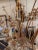 24 Carat Gold Plated & Crystal Flower Chandelier For Sale - Image 9 of 10