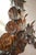 Mid 20th Century Brutalist Torched Metal School of Fish Wall Sculpture For Sale - Image 5 of 7