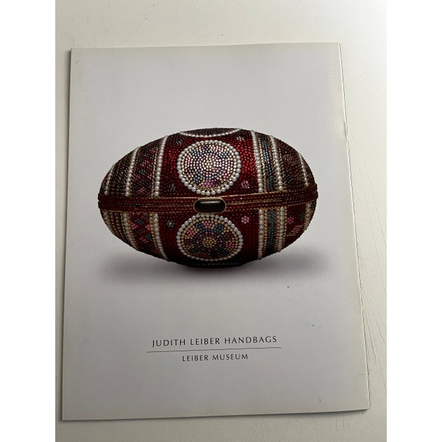 Judith Leiber's Artful Handbags by Jeffrey Sussman. Published by Leiber Museum, Springs, NY. Oversized booklet, 8pp. with...