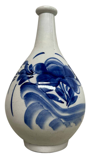 Meiji Era Tokkuri Sake Ko-Imari Koi Imari Vase in Porcelain, Japan, 1890s