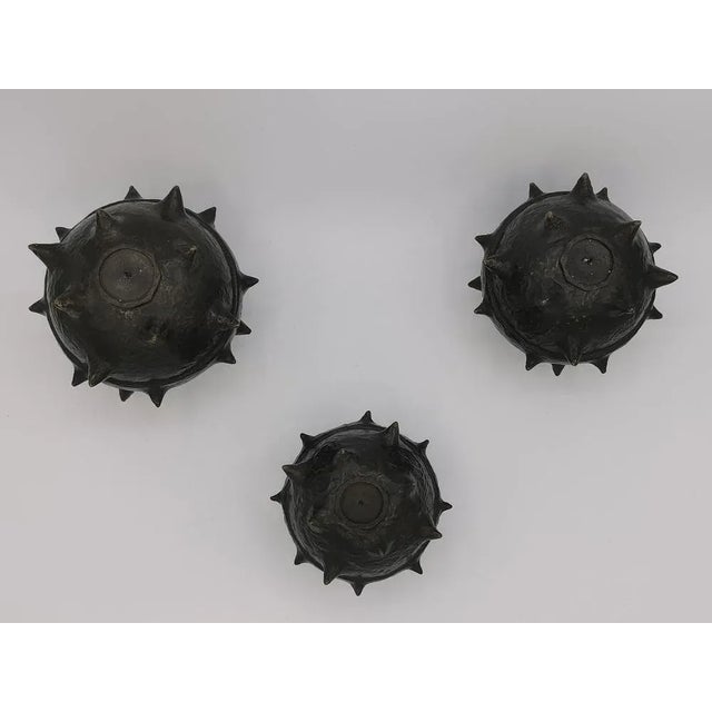 Not Yet Made - Made To Order Sphaerae Candlesticks by Emanuele Colombi, Set of 3 For Sale - Image 5 of 6