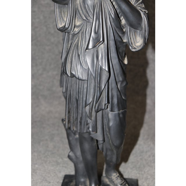 19th Century Neoclassical Bronze of Diane De Gabies by Susse Freres For Sale In Philadelphia - Image 6 of 10