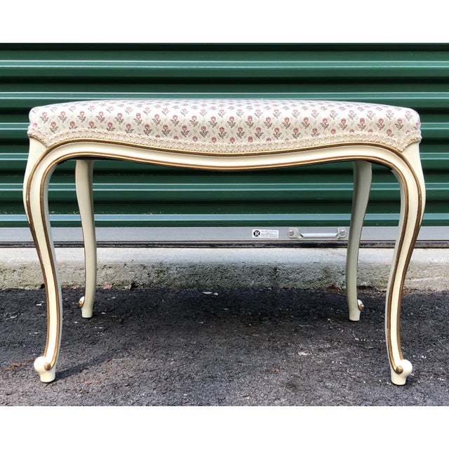 French Provincial Vanity Stool Bench Chairish
