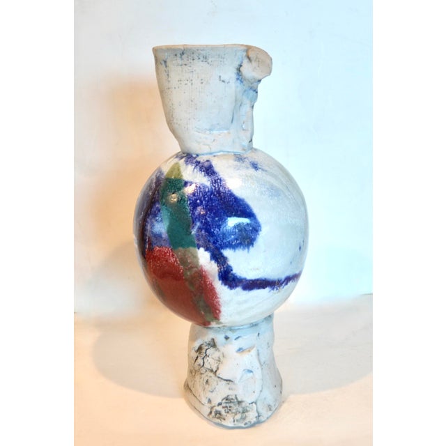 1970s Modern Studio Ceramic Art Sculpture by Artist Phyllis Baker Hammond For Sale In Los Angeles - Image 6 of 9