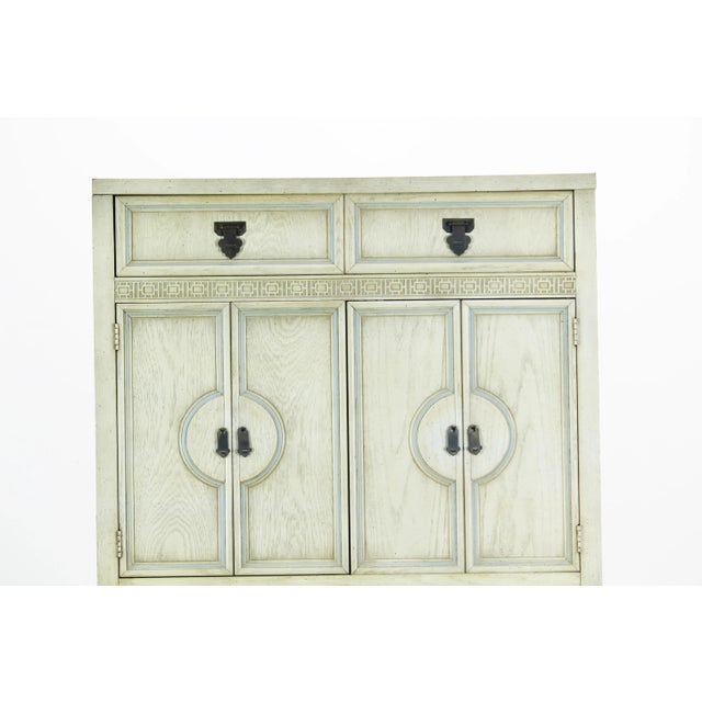 Mid-Century Modern Mid Century Shangri-La Highboy Chest For Sale - Image 3 of 6