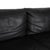 Black Leather Two-Seater Sofa with Manual Function from Walter Knoll For Sale - Image 5 of 14