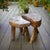 Brutalist Tripod Stool in Grayed Pine, 1950s For Sale - Image 17 of 18