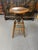 Antique industrial swivel stool manufactured by S. Bent & Bros. Beautiful patina and exceptional antique condition.
