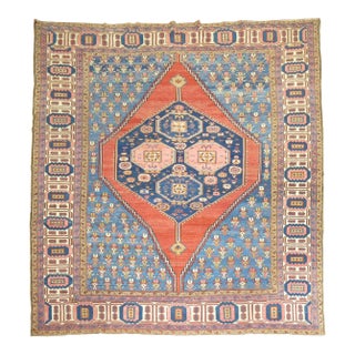 19th Century Zabihi Collection Large Persian Bakshaish Rug - 11'3" x 14'1" For Sale