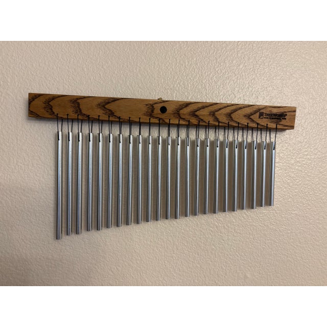American Vintage-Style TreeWorks Tre23 Single-Row 23-Bar Classic Chimes For Sale - Image 3 of 3